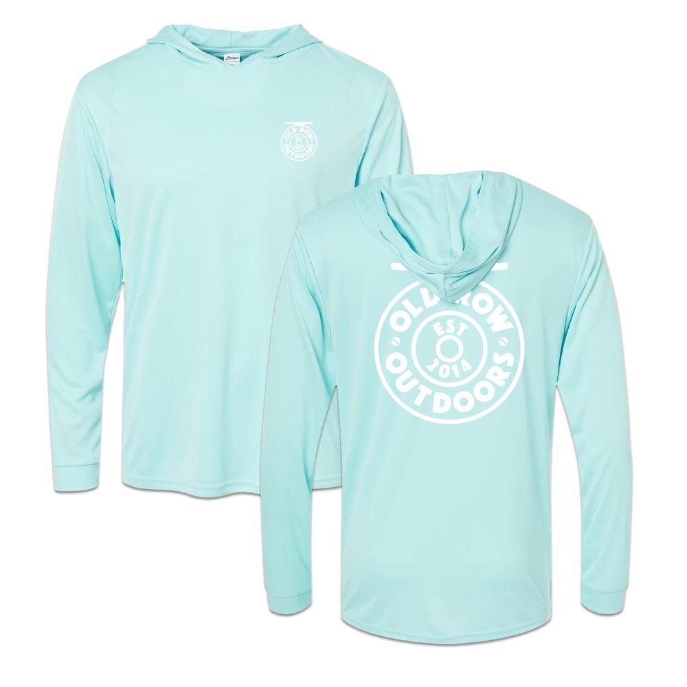 The Fly Reel Hooded Sun Shirt