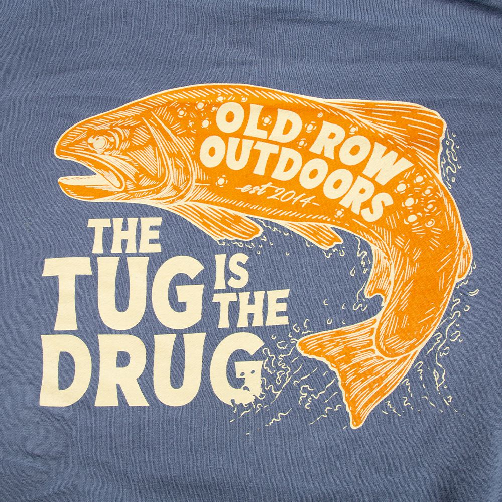 The Tug Is The Drug Pigment Dyed Premium Hoodie