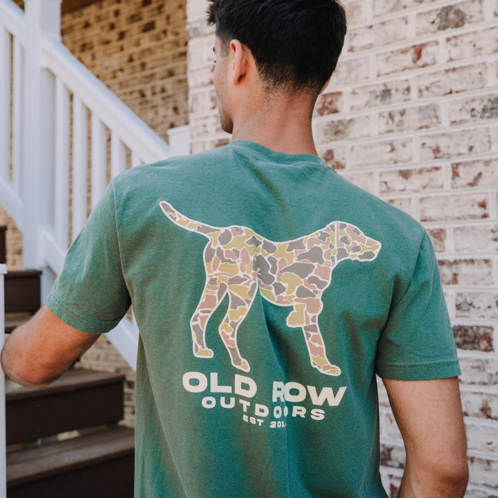 Old Row Outdoors Pointer Camo Pocket Tee
