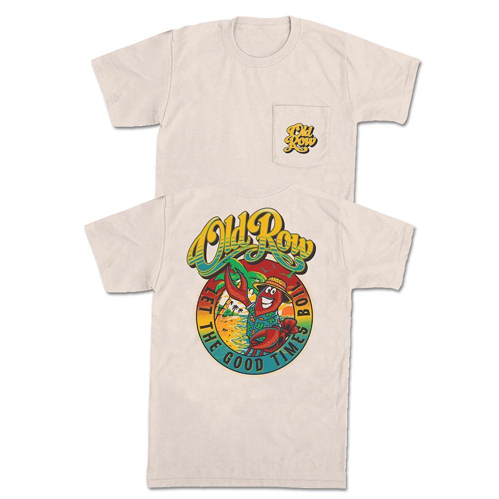 Let The Good Times Boil Pocket Tee