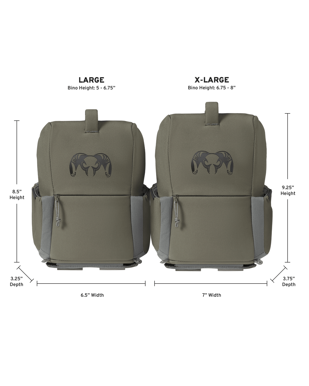 PRO G3 Bino Rangefinder Set | Verde