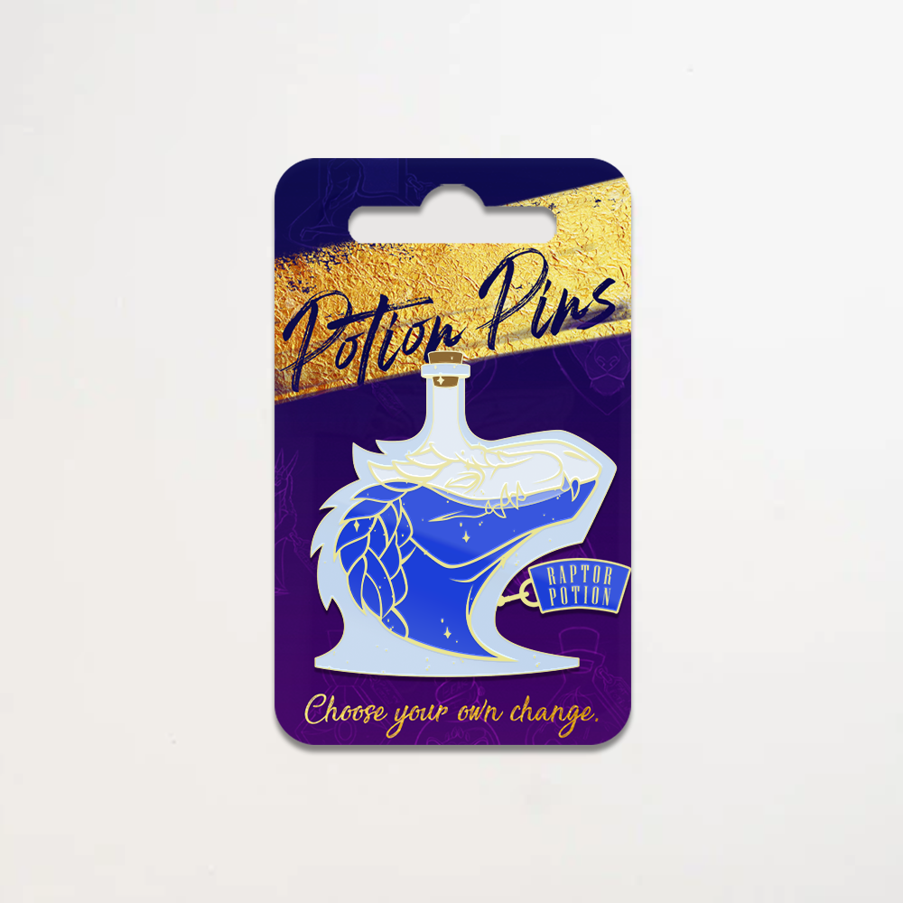 Raptor Potion Pin