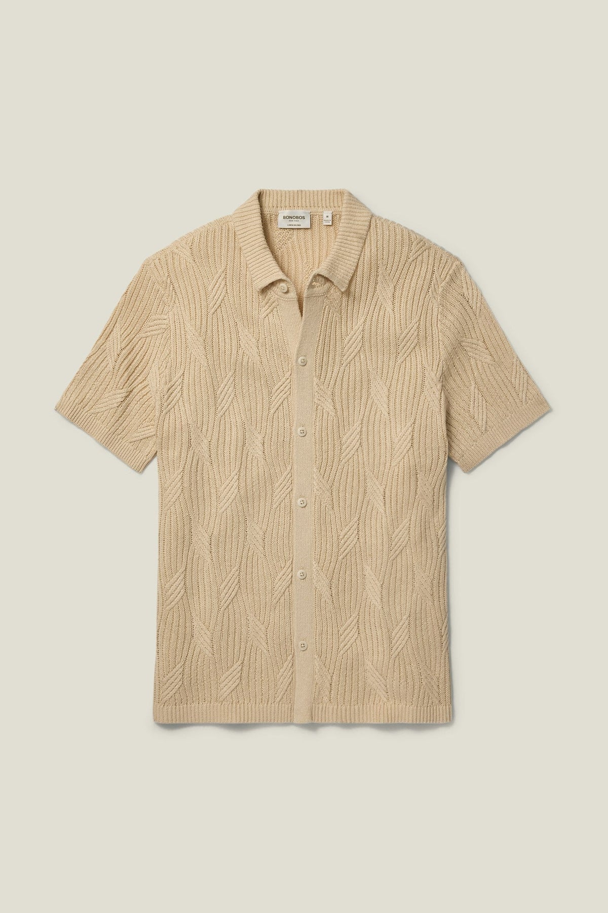 Hudson Linen Cotton Cabana Sweater Polo
