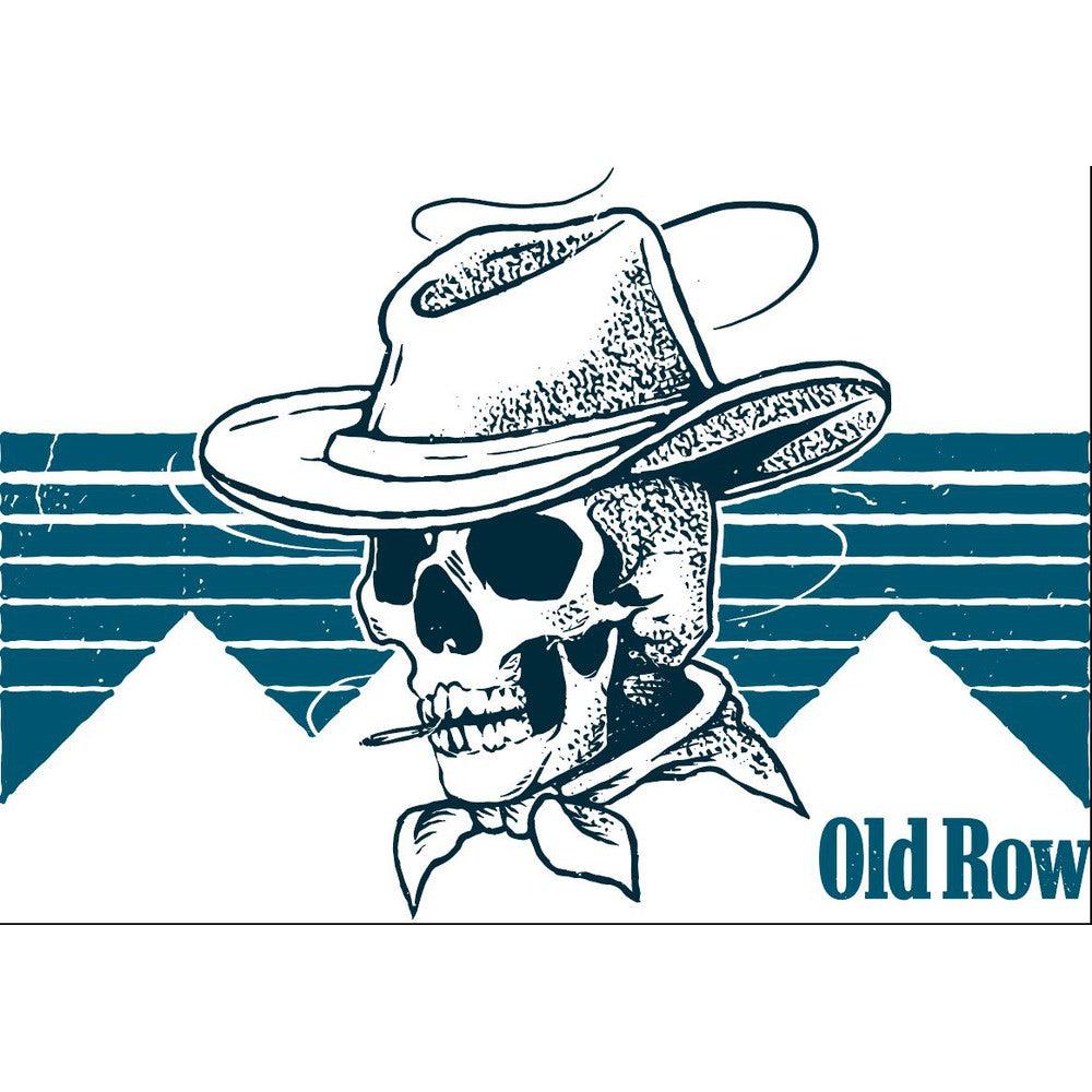 The Cowboy Skull Pocket Tee (White)