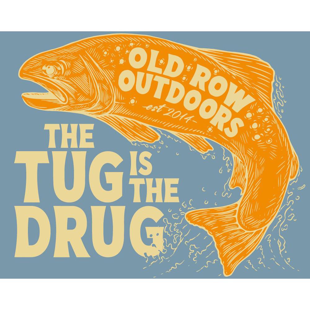 The Tug Is The Drug Pigment Dyed Premium Hoodie