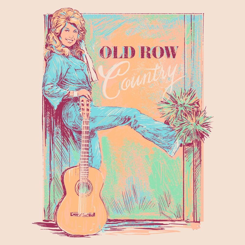 The Queen of Country Pocket Tee