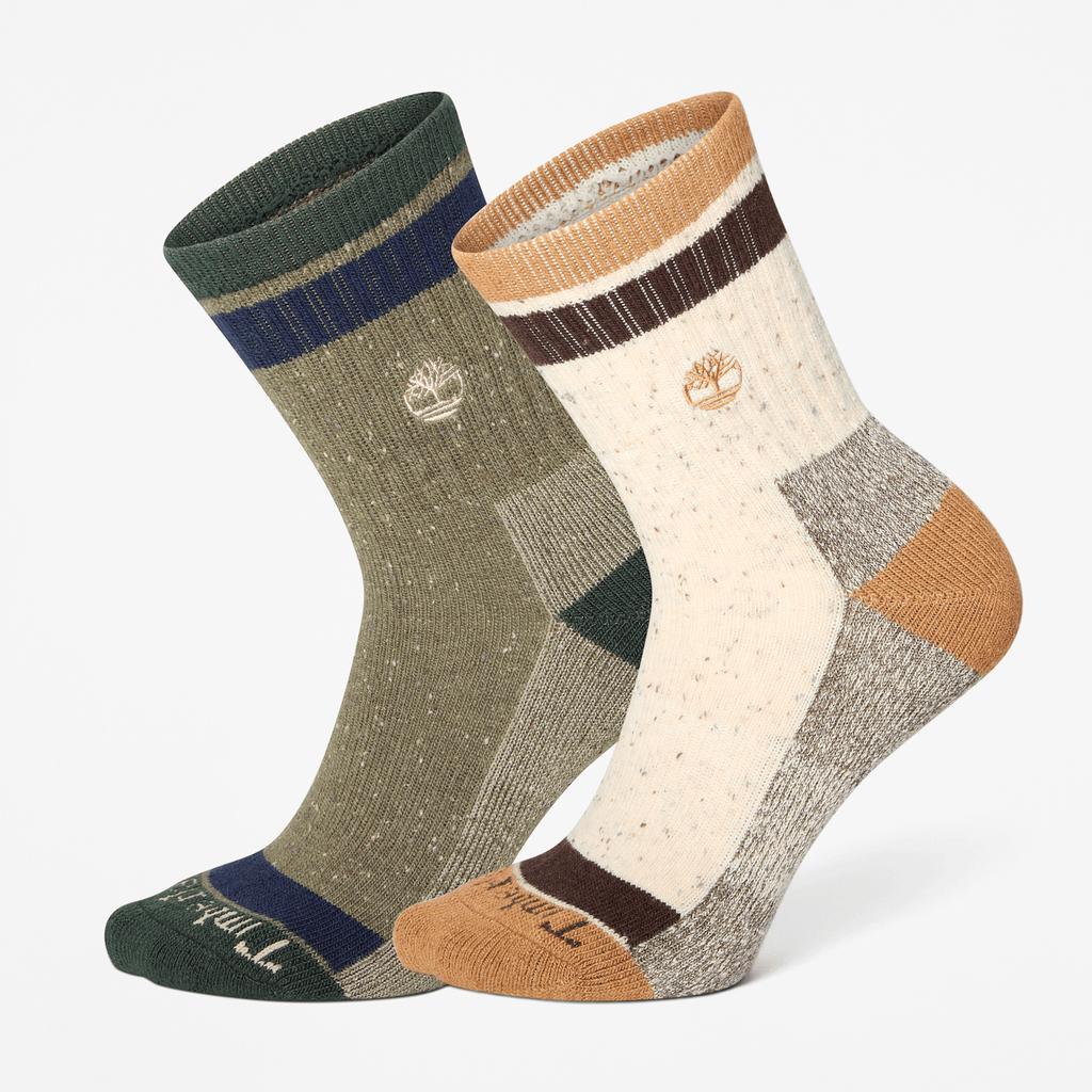 Speckled 2Pack Mid Crew Sock TBL Black Coffee HERO