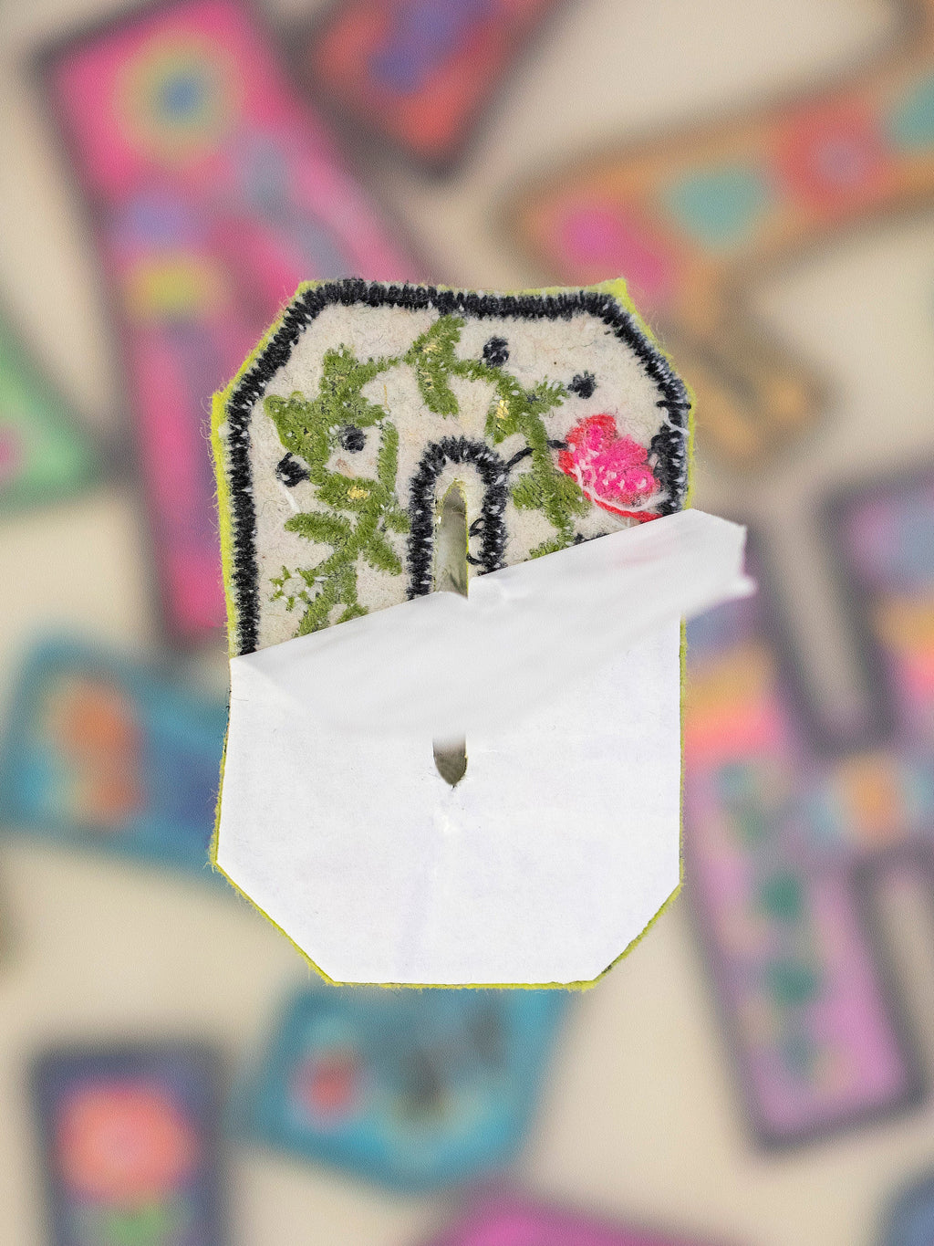 Stick-On Letter Patch - M
