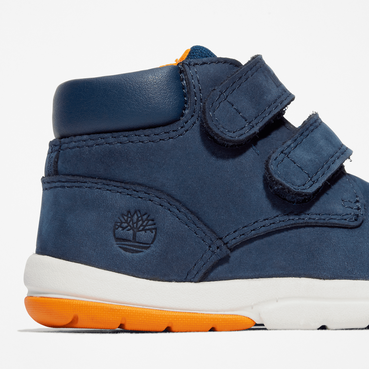 Toddler Toddle Tracks HookandLoop Boot TBL Navy Nubuck ALT7