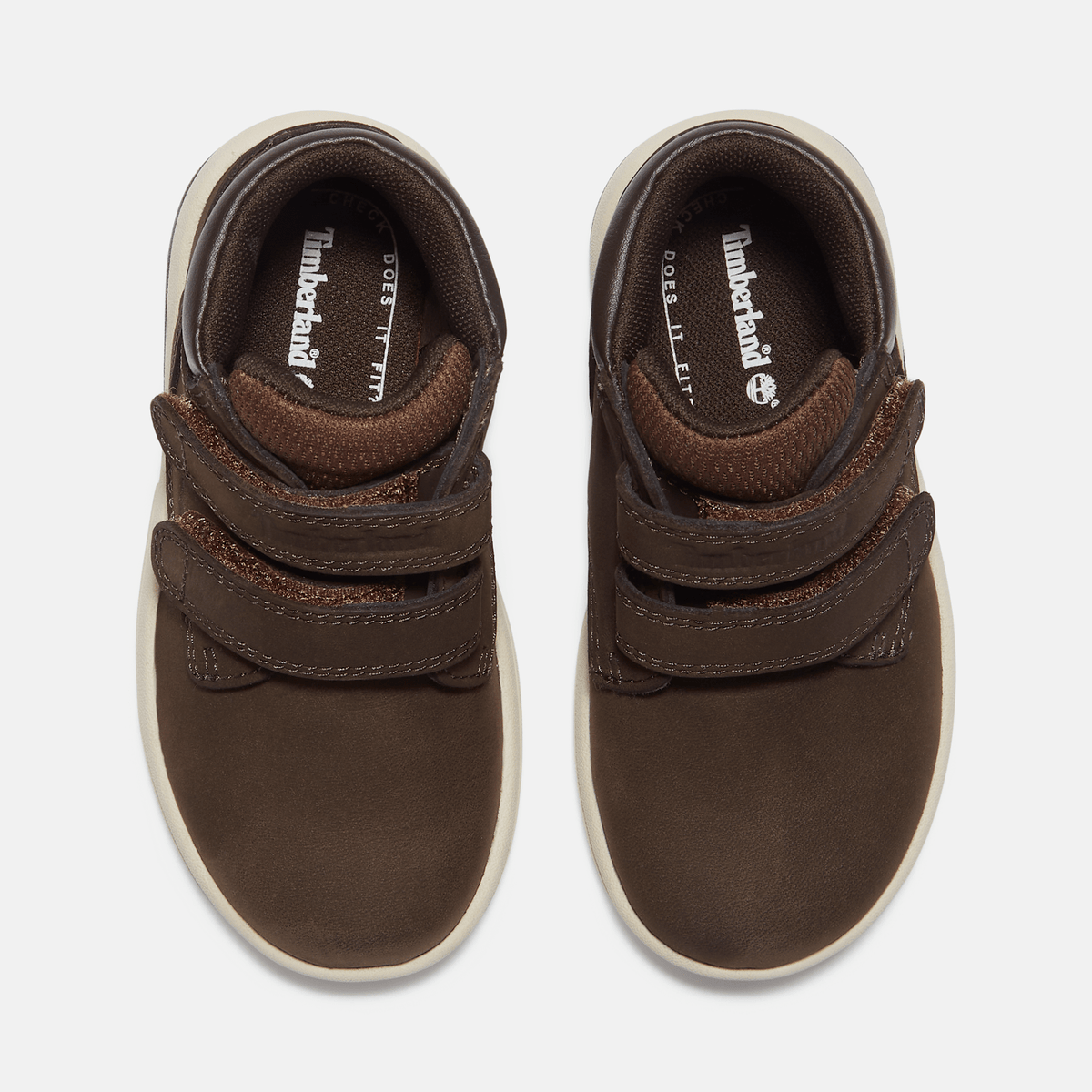 Toddler Toddle Tracks Mid HookandLoop Boot TBL Dark Brown Nubuck ALT2