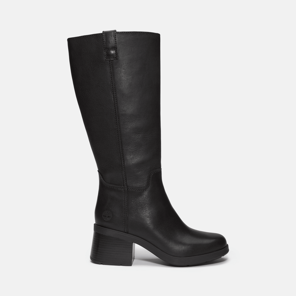 Womens Bellevaux Tall SideZip Boot TBL Black FullGrain HERO