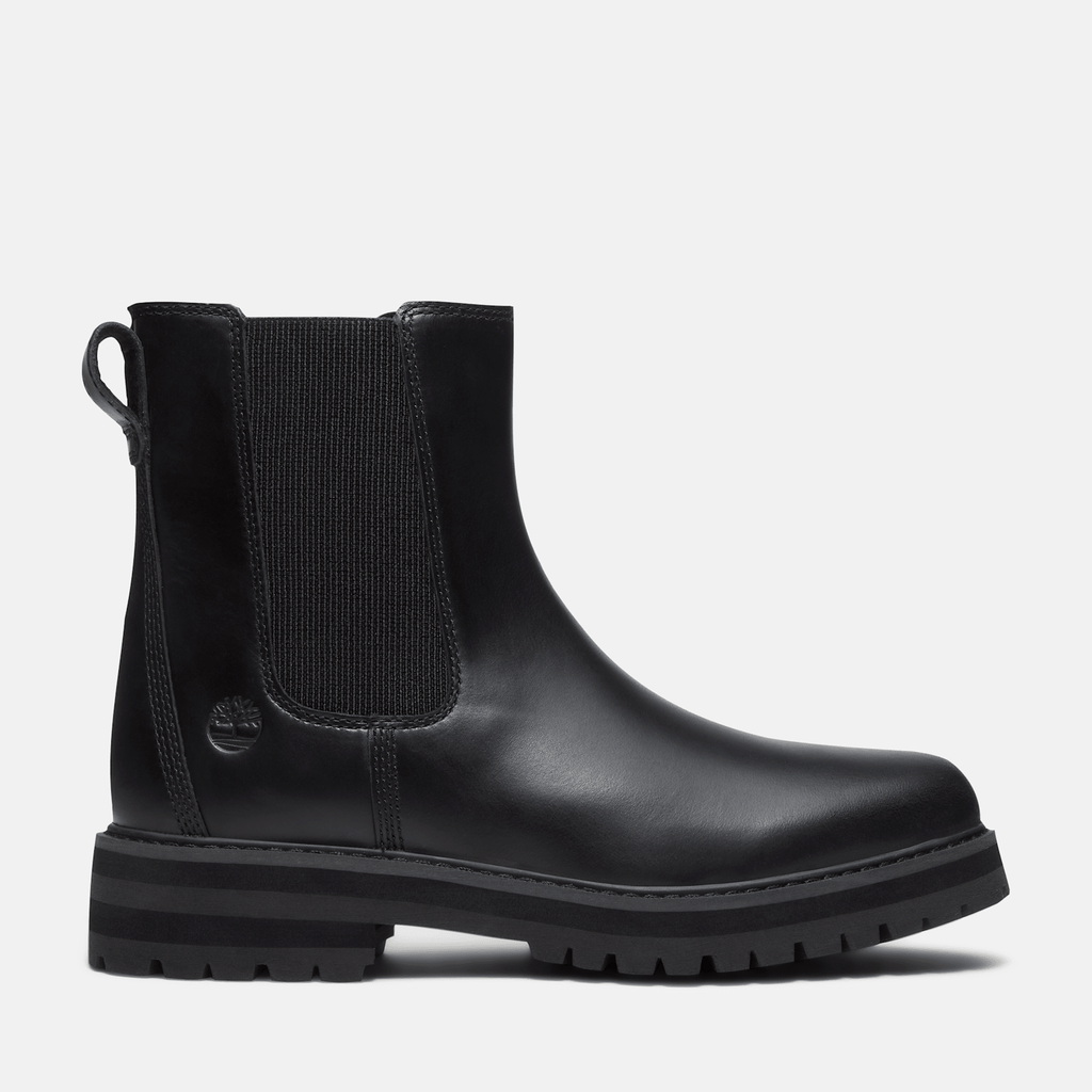 Womens Britton Drive Chelsea Boot TBL Black FullGrain HERO