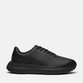 Womens Power Shift SlipResistant Hospitality Work Sneaker TBL Black Leather HERO