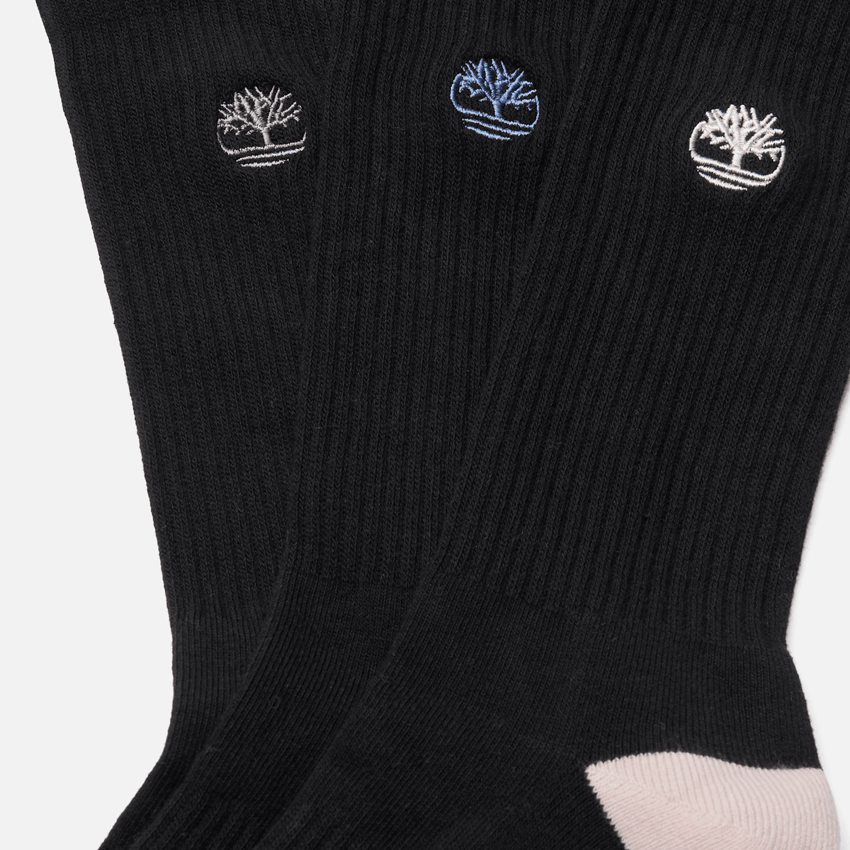 Womens Sagamore Beach 3Pack HalfCushion Crew Sock TBL Jet Black ALT1