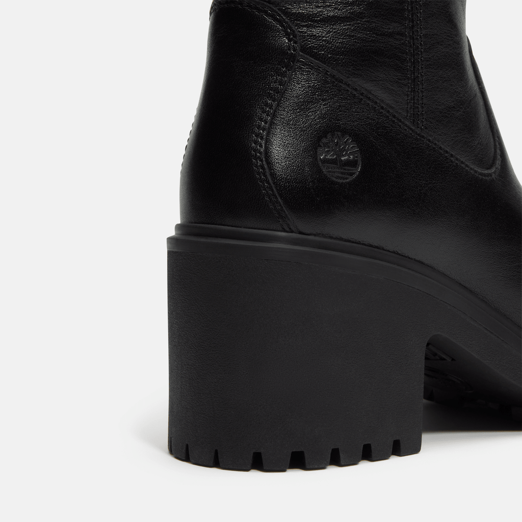 Womens Stone Heights Tall SideZip Boot TBL Black FullGrain ALT8