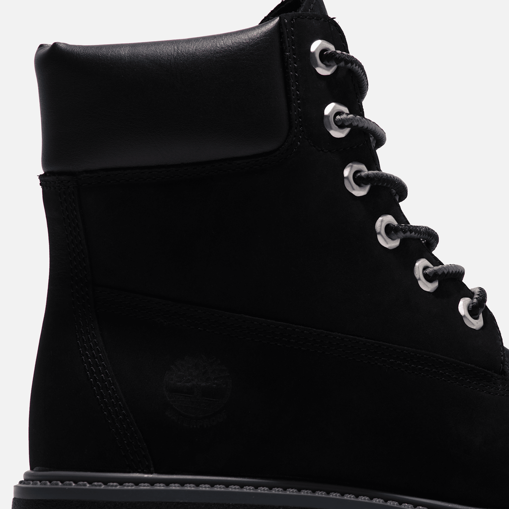Womens Stone Street 6Inch Waterproof Platform Boot TBL Jet Black ALT7