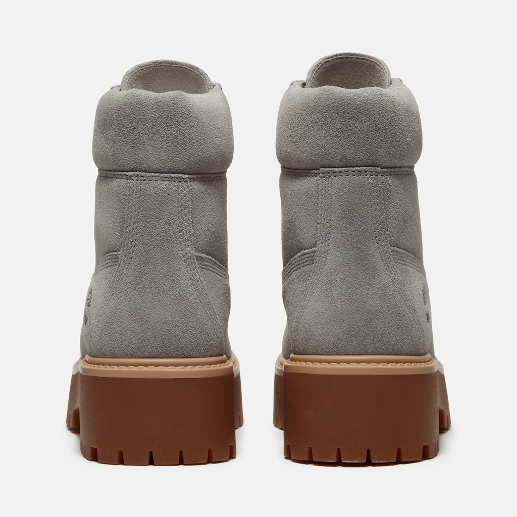 Womens Stone Street Platform 6Inch Boot TBL Medium Grey Suede ALT5