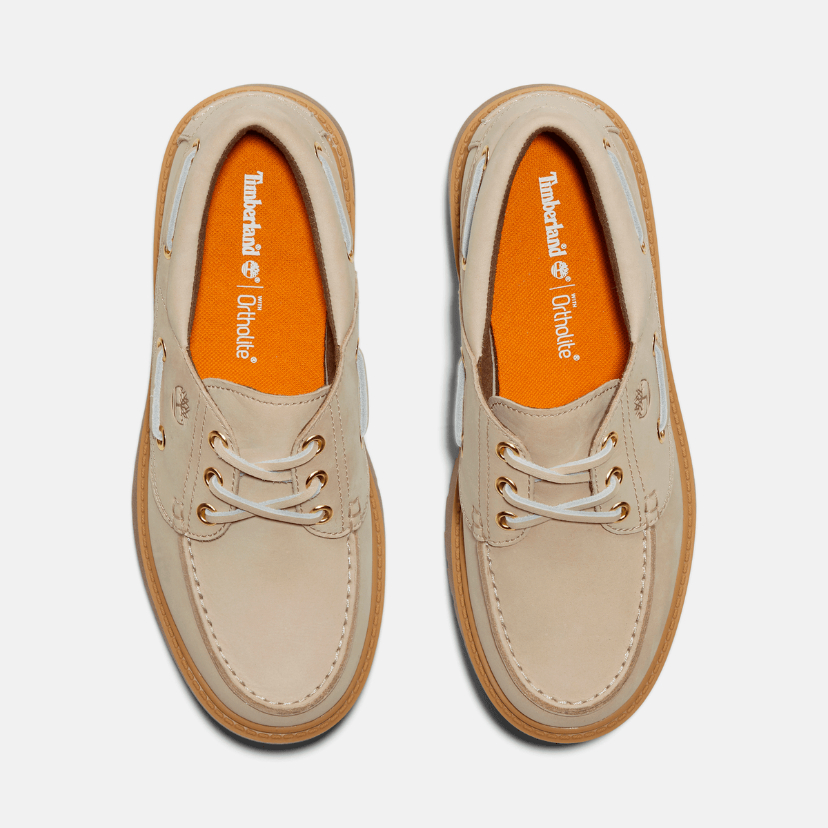 Womens Stone Street Platform Boat Shoe TBL Taupe ALT2