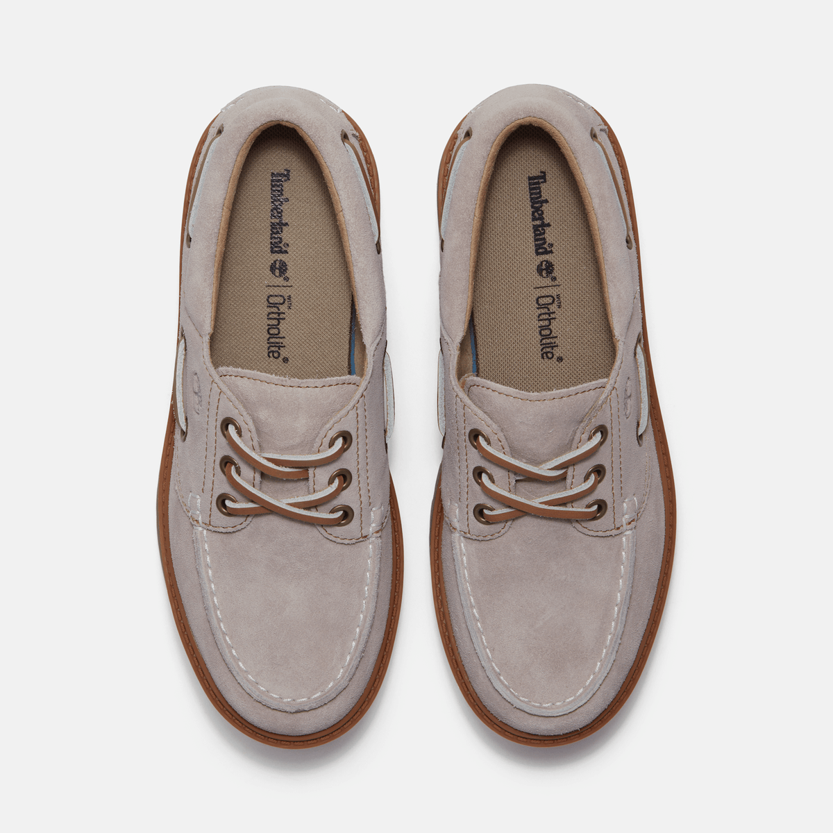 Womens Stone Street Platform Boat Shoe TBL Light Purple Suede ALT2