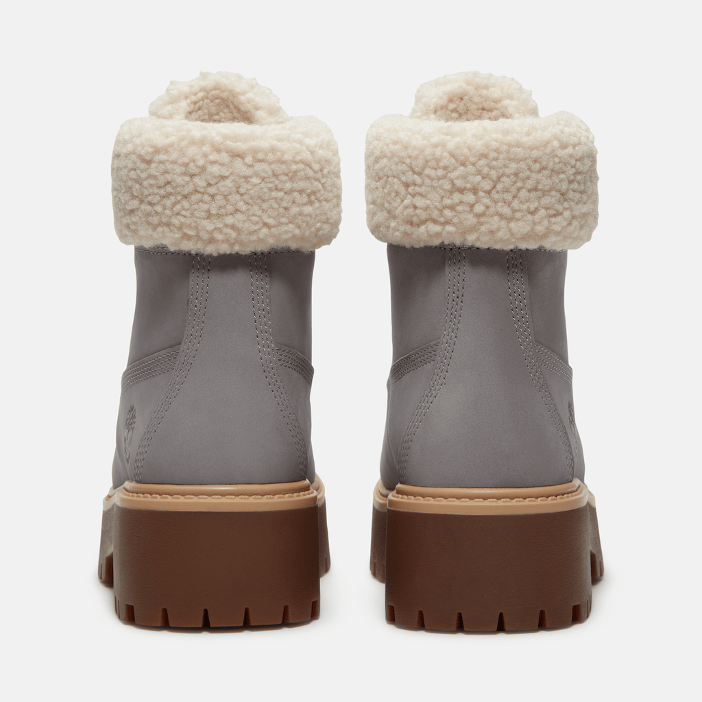 Womens Stone Street Platform WarmLined Waterproof Boot TBL Medium Grey Nubuck ALT5