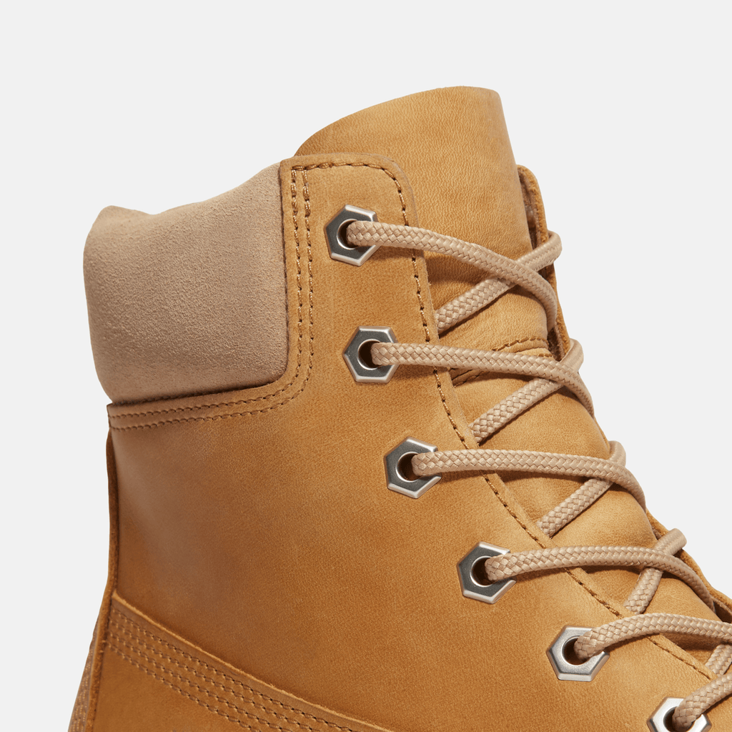 Womens Timberland 25 6Inch Waterproof Boot TBL Wheat FullGrain ALT7
