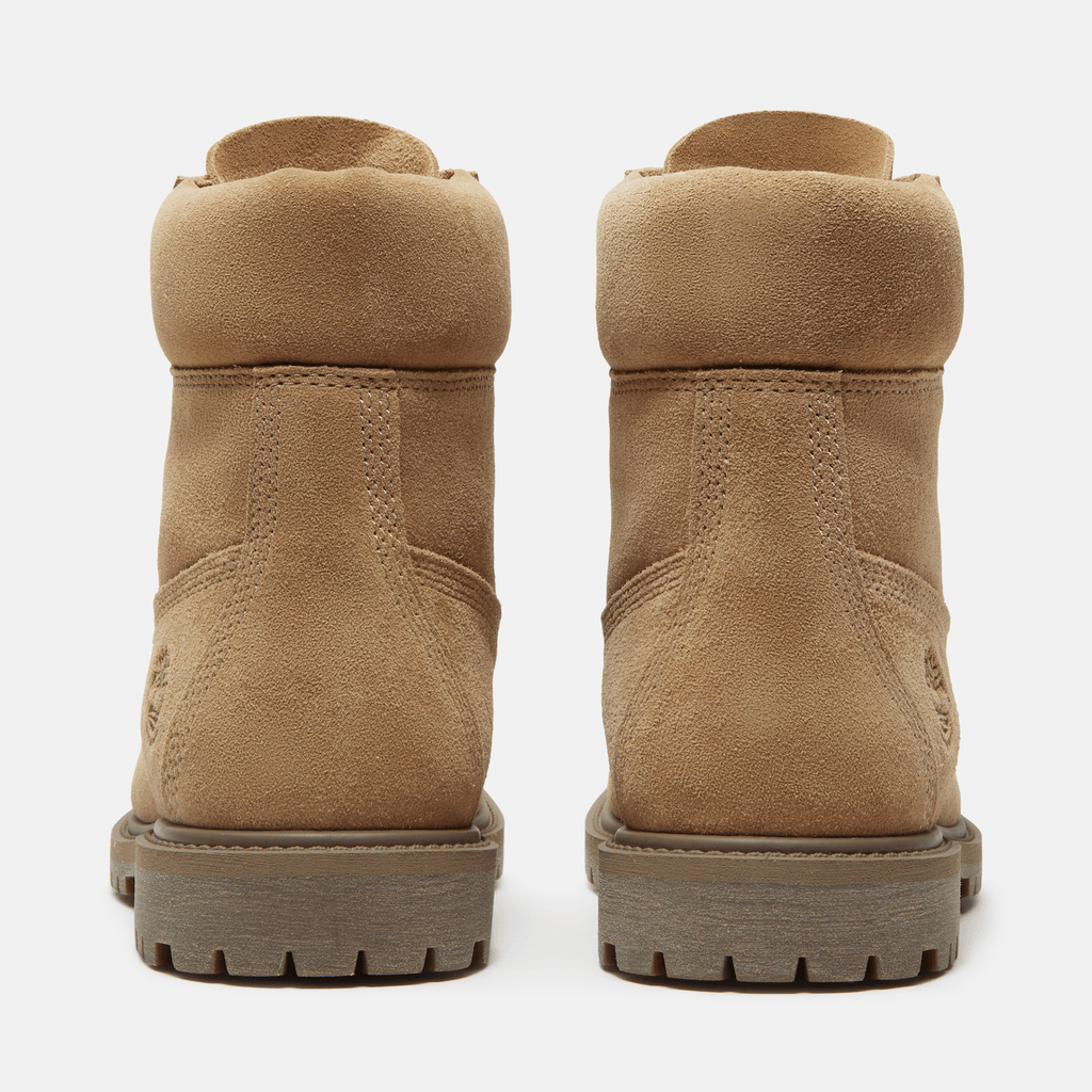 Womens Timberland 6Inch Waterproof Boot TBL Beige Suede ALT5
