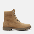 Womens Timberland 6Inch Waterproof Boot TBL Beige Suede HERO