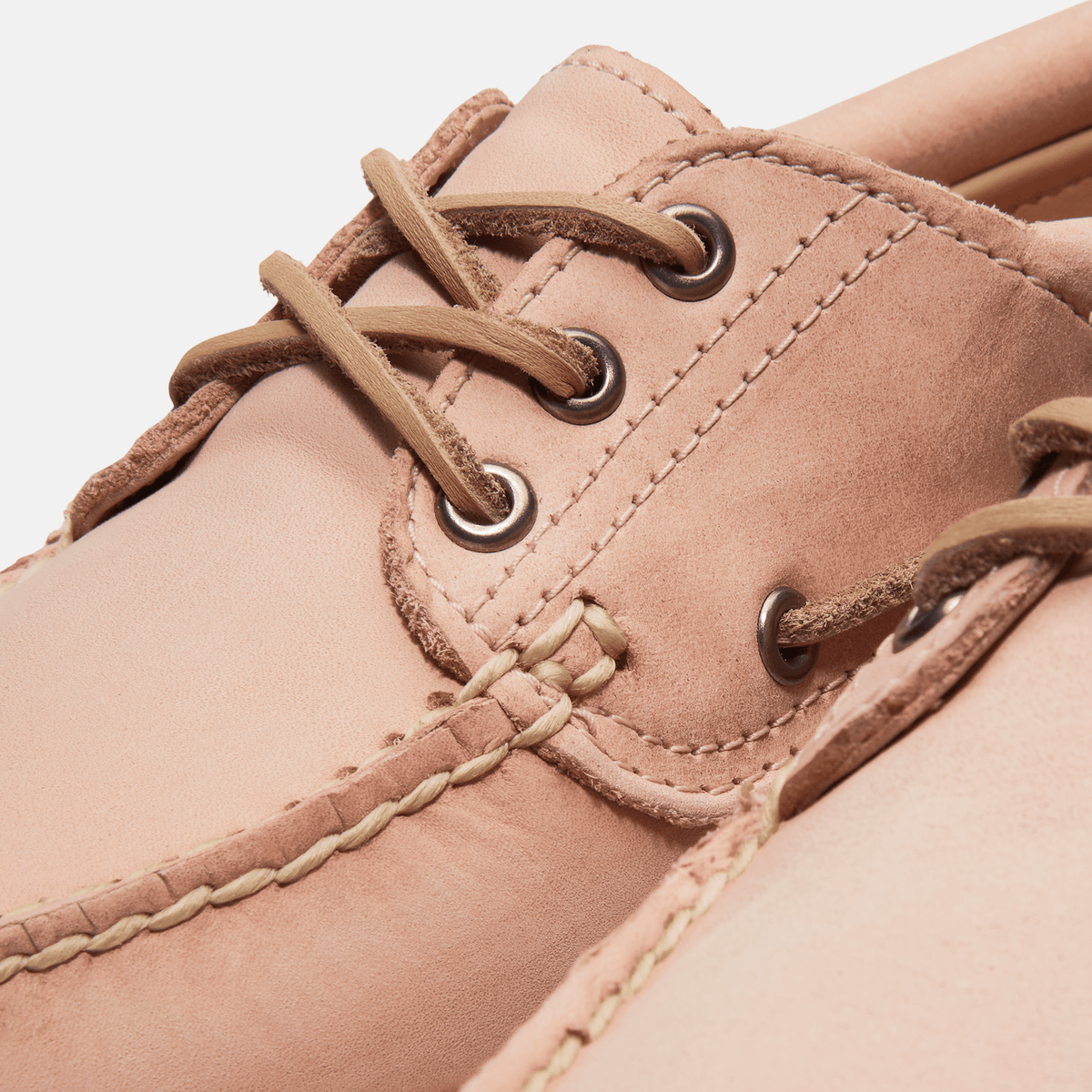Womens Timberland Authentic 3Eye Boat Shoe TBL Light Pink FullGrain ALT8