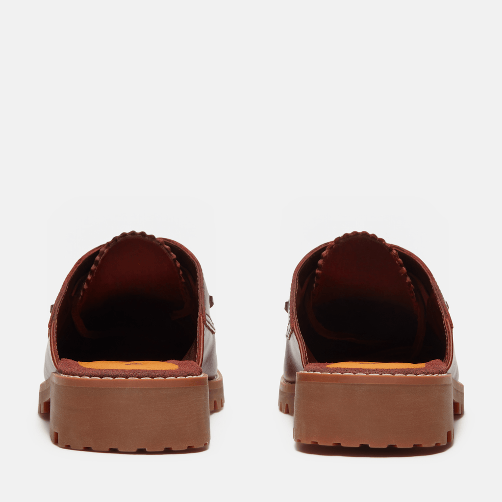 Womens Timberland Authentic Mule TBL Burgundy FullGrain ALT5