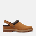 Womens Timberland Premium Convertible Clog TBL Wheat Nubuck HERO