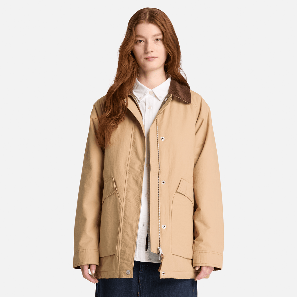 Womens Wenham WaterRepellent Insulated Barn Coat TBL Earth Brown ALT1