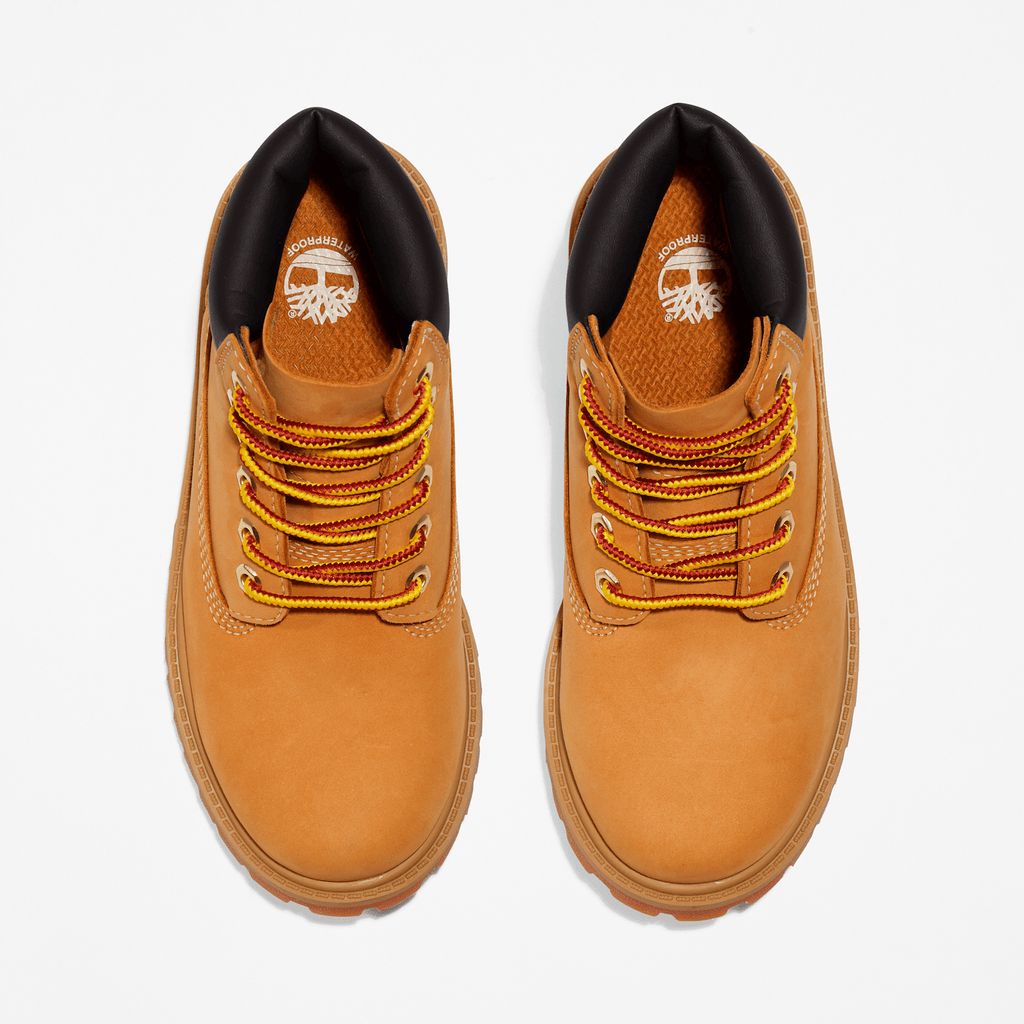Youth Timberland Premium 6Inch Waterproof Boot TBL Wheat ALT2