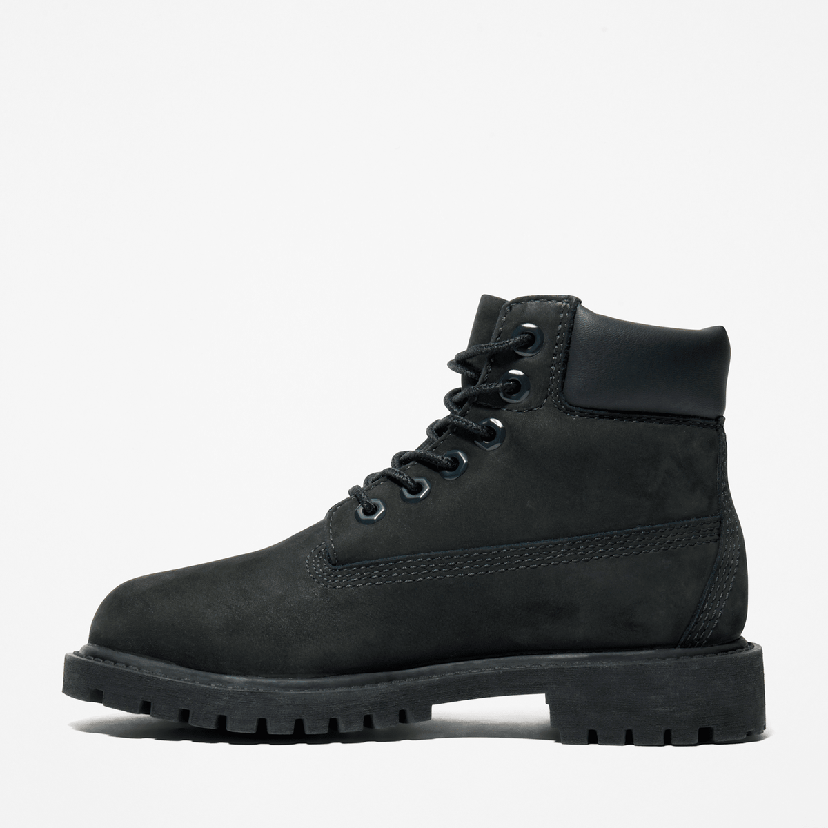 Youth Timberland Premium 6Inch Waterproof Boot TBL Black ALT6