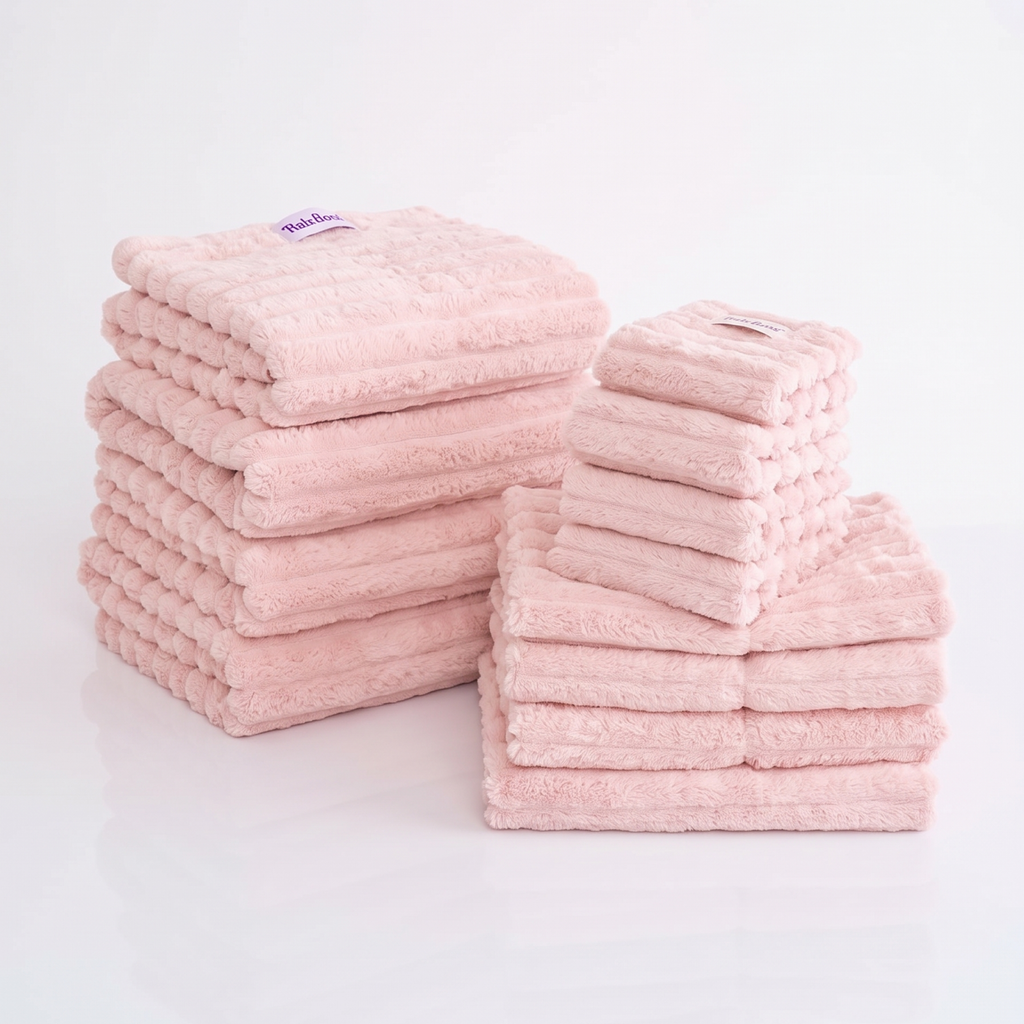 Ribbed Towels Complete Set