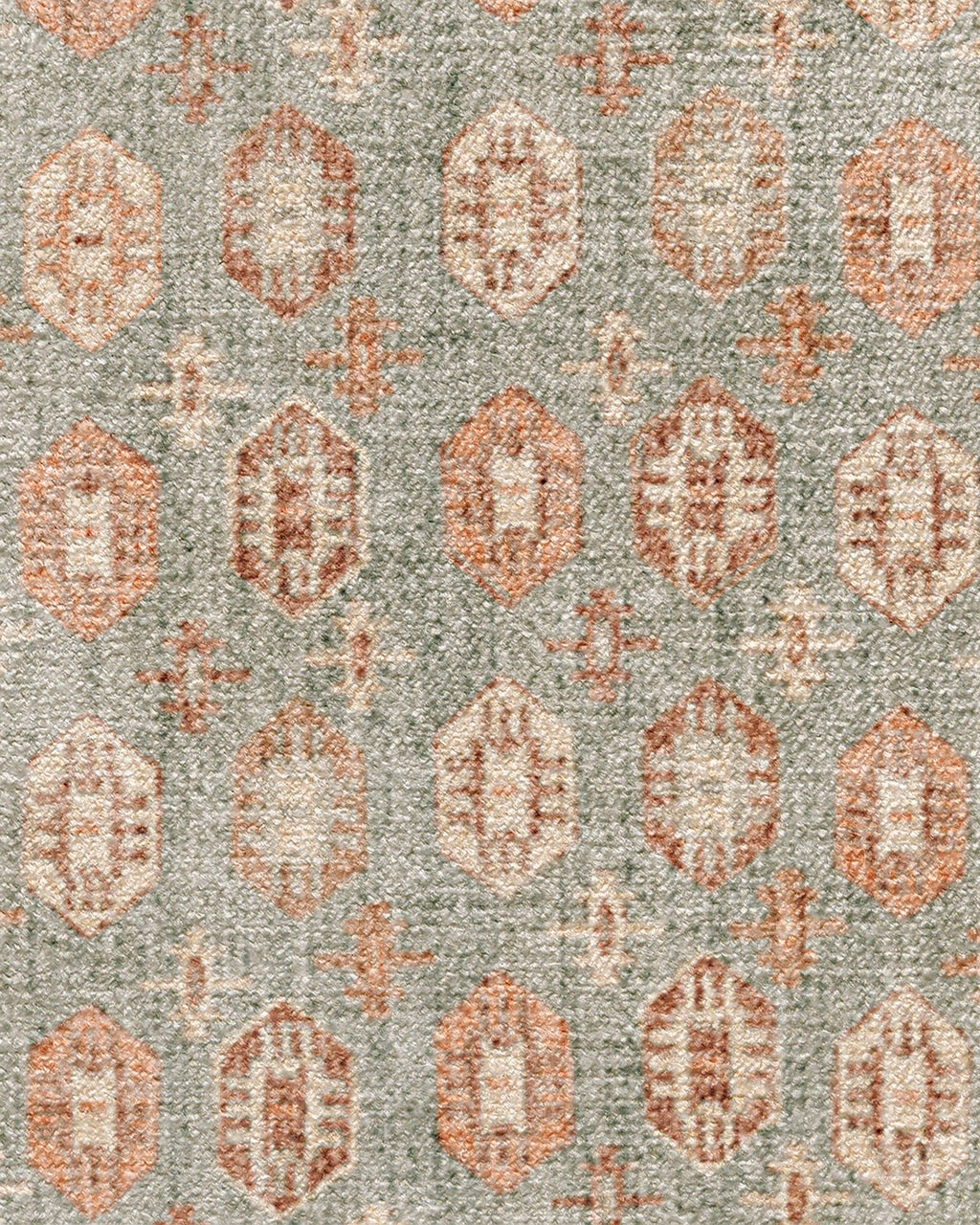 Indira Sage & Terracotta Rug