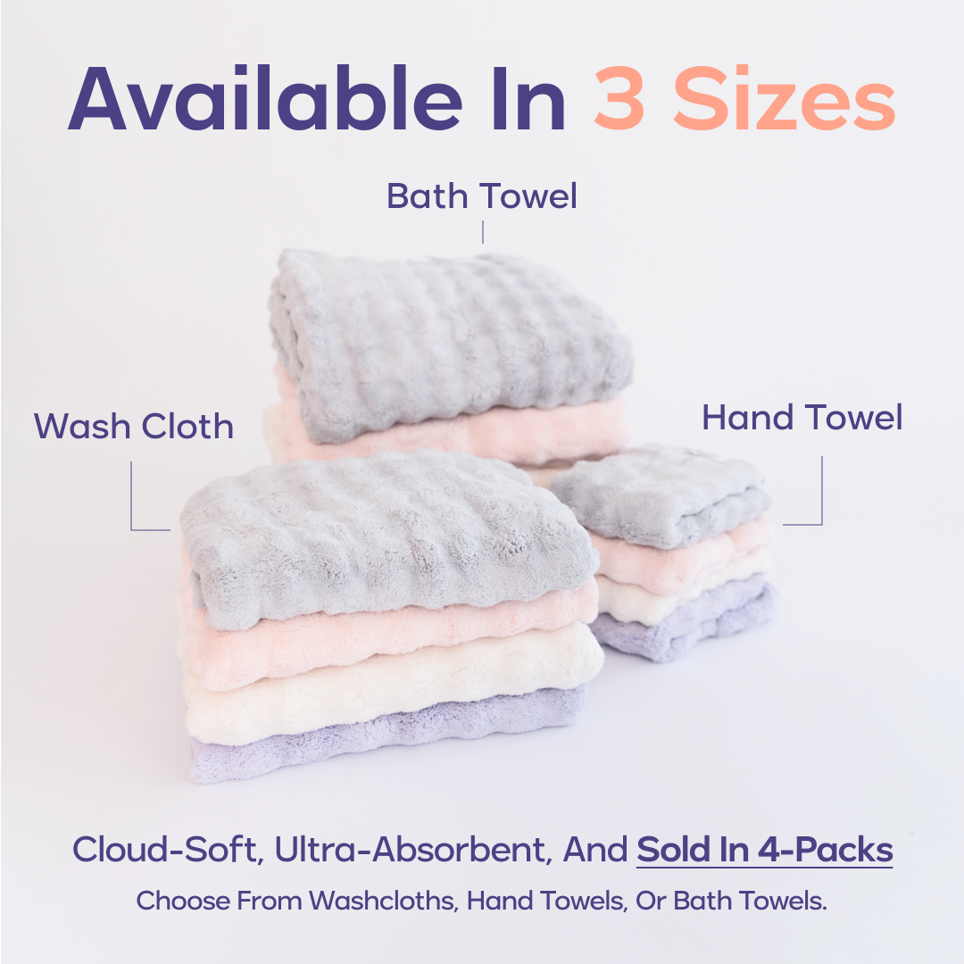 Ribbed Towels Complete Set