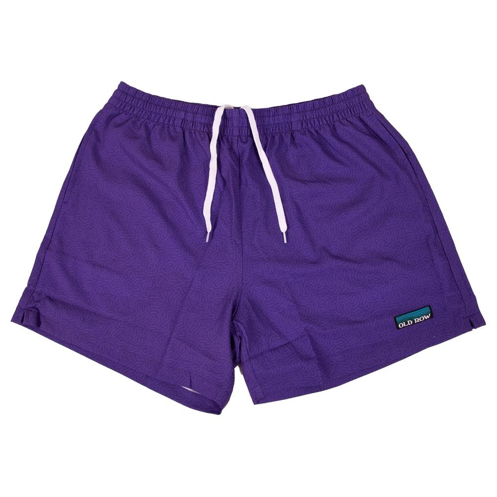 Old Row Waves Swim Trunks