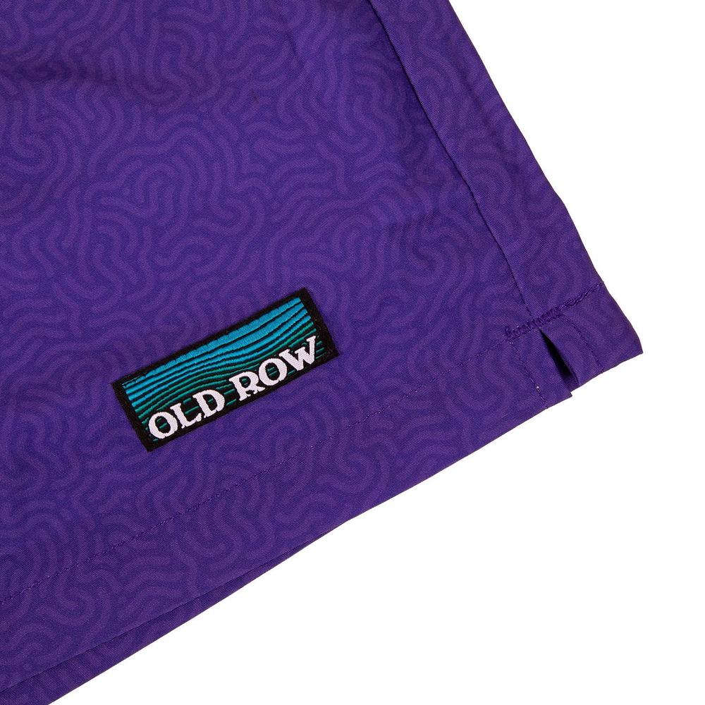 Old Row Waves Swim Trunks