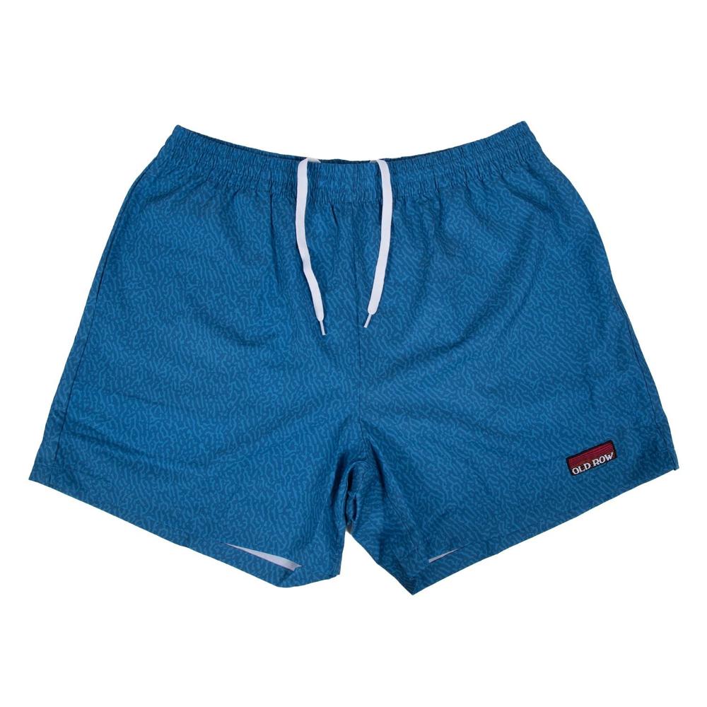 Old Row Waves Swim Trunks