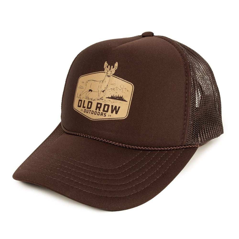 Old Row Outdoors Deer Badge Trucker Hat