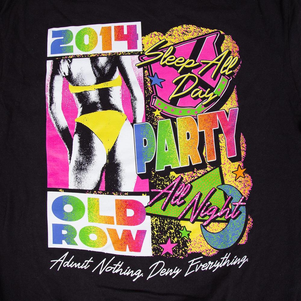 Party All Night Pocket Tee