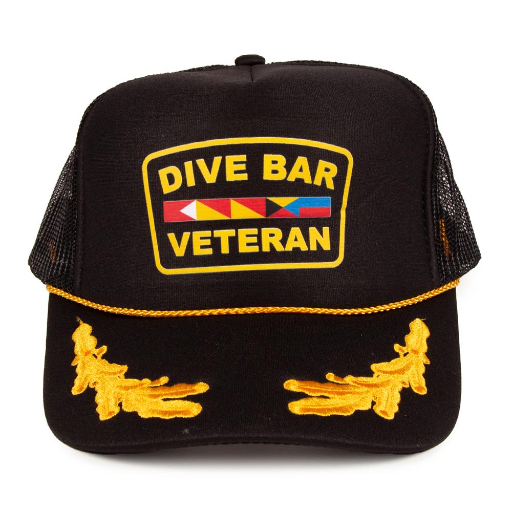 Dive Bar Veteran Trucker Hat