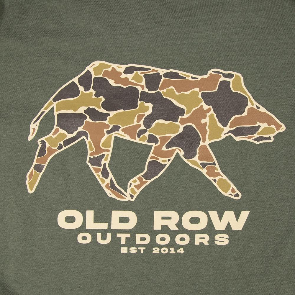Old Row Outdoors Camo Hog Pocket Tee