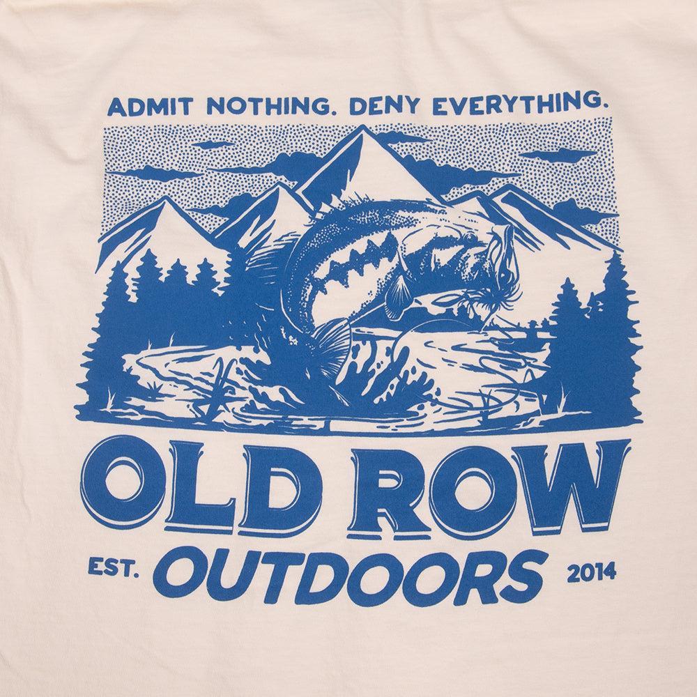 Old Row Outdoors Gone Fishing Pocket Tee