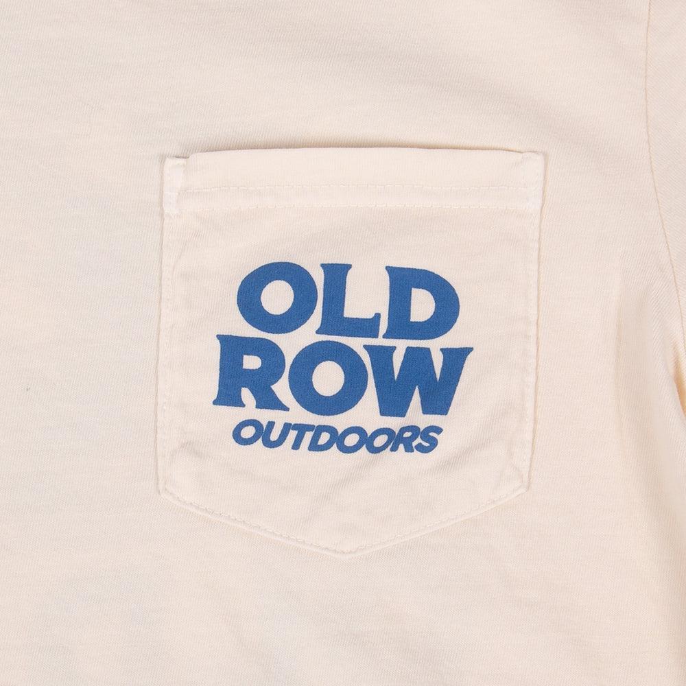 Old Row Outdoors Gone Fishing Pocket Tee