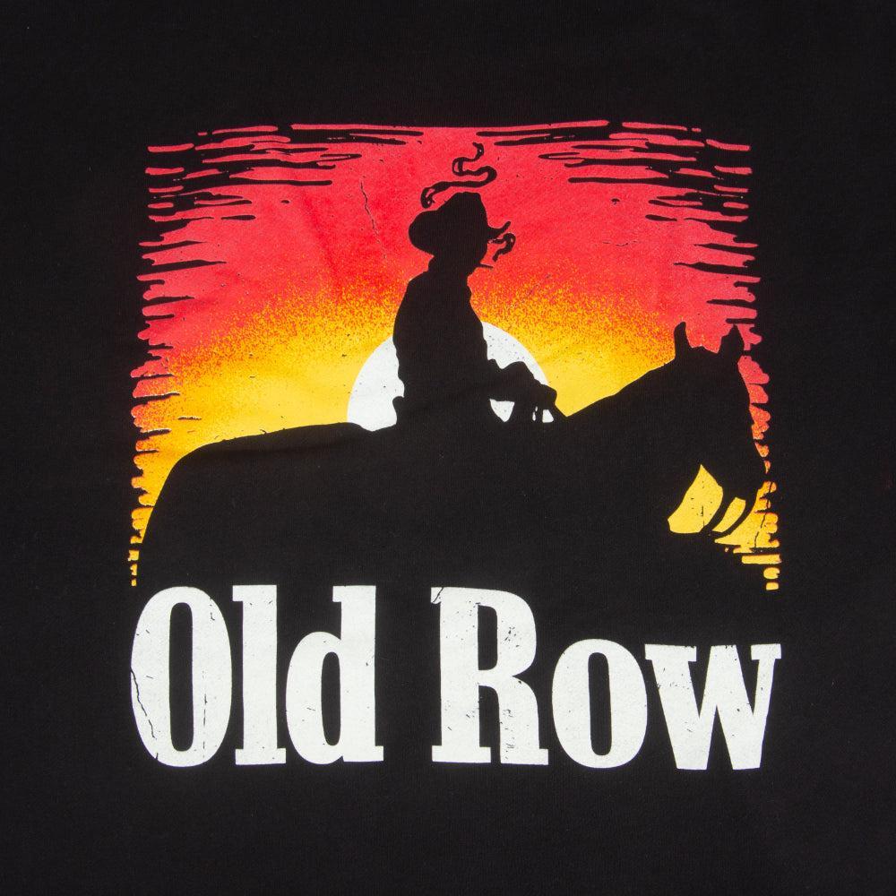 Smoking Cowboy Sunset Hoodie