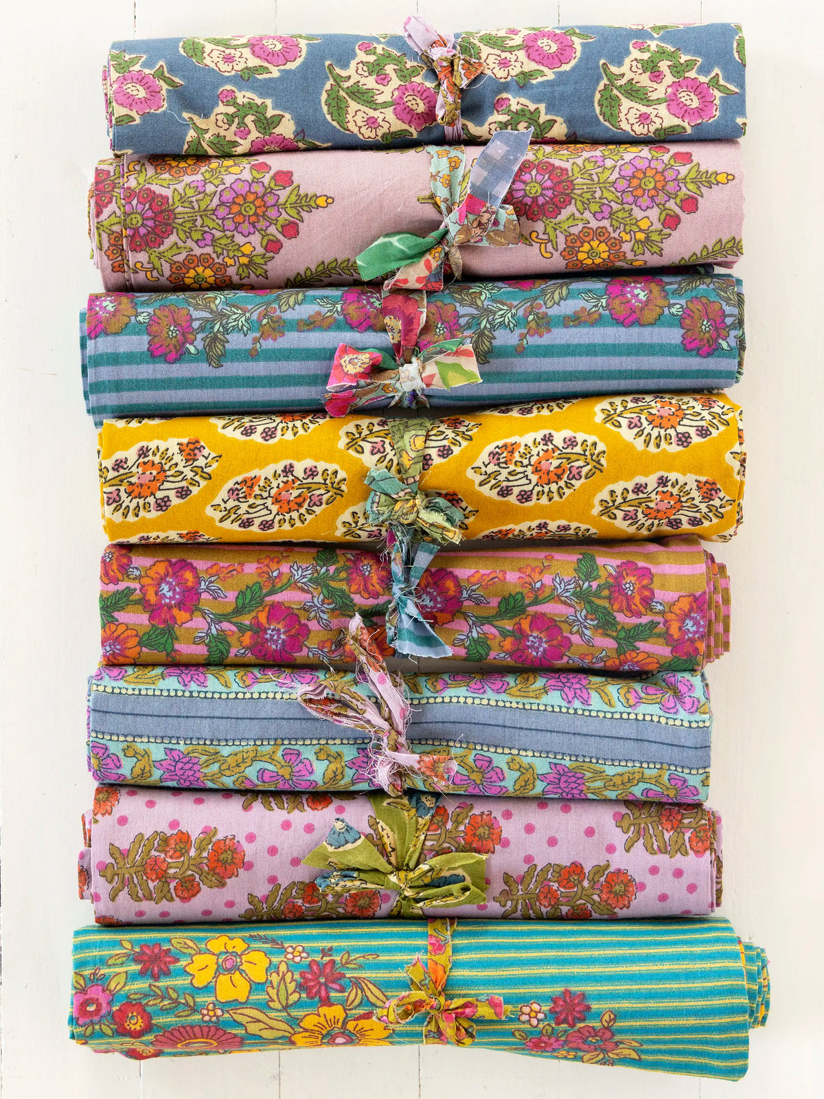 Mix & Match Cotton Pillowcase, Single - Teal Fields