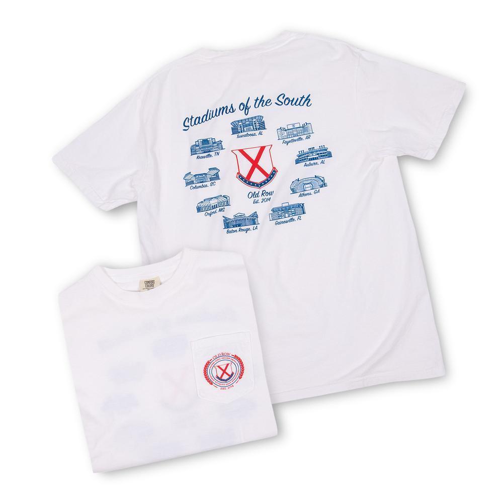 Stadiums of the South Pocket Tee