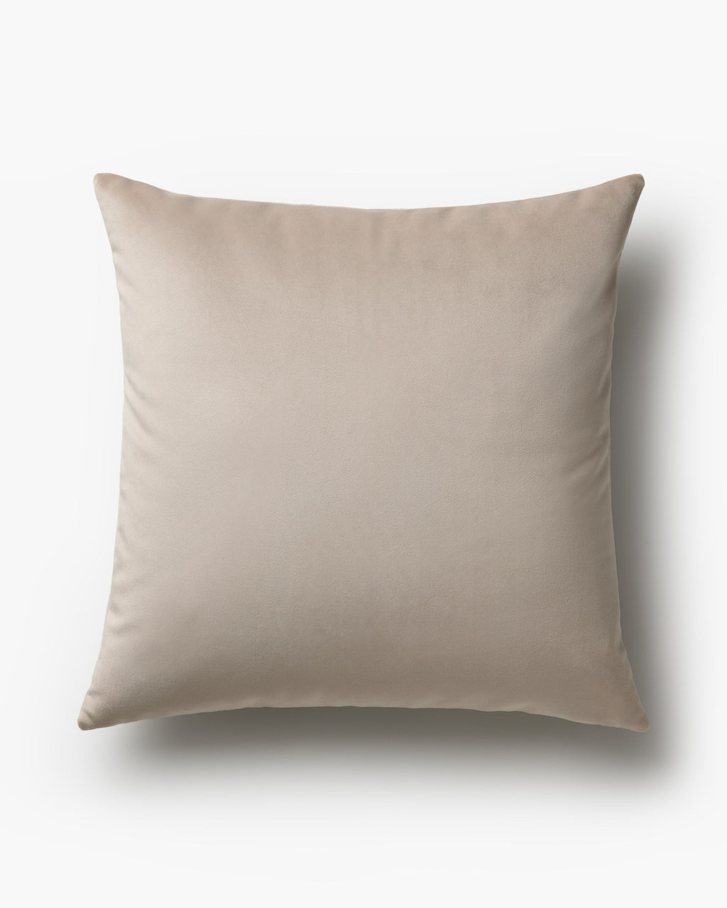 Sand Velvet Throw Pillow