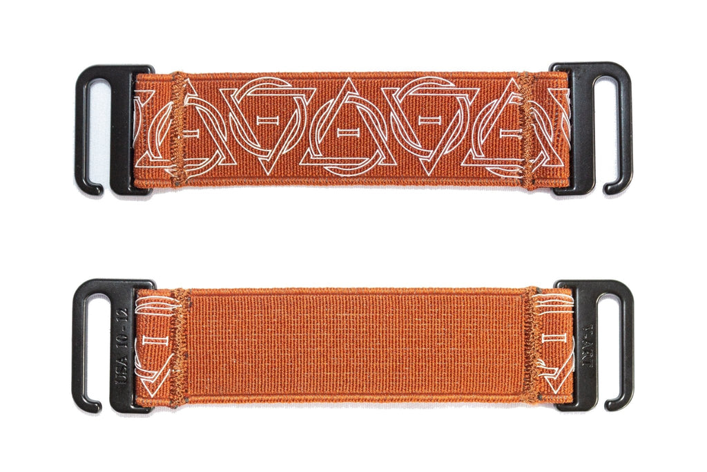 Wolf Paw: Orange Therian Straps